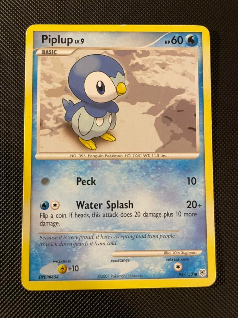 Piplup 93/130 Diamond & Pearl, Verzenden, Zo goed als nieuw