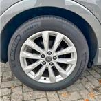 Audi Q3 lm velgen 18 inch met Michelin zomerbanden 6 mm, Auto-onderdelen, Banden en Velgen, Ophalen, 18 inch, Gebruikt, Banden en Velgen