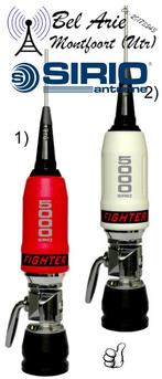 SIRIO FIGHTER PERFORMER 5000 RG58 DEMONS RED, Ophalen, Nieuw, Antenne