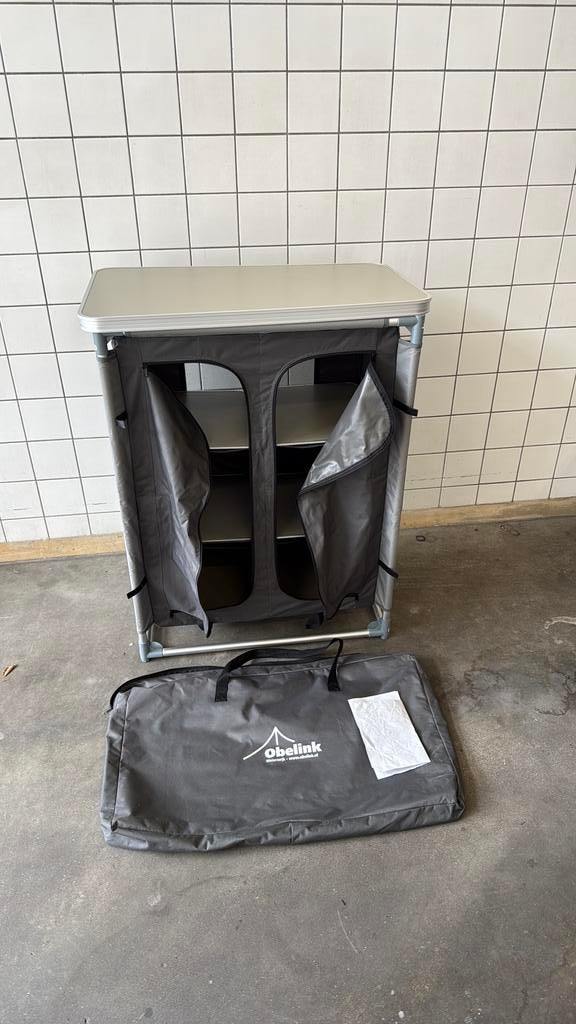 Obelink campingkast, Caravans en Kamperen, Kampeermeubelen, Ophalen, Zo goed als nieuw, Campingkast