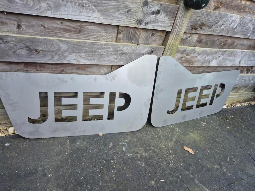 Jeep halve rvs deurtjes cj7 / cj5, Auto-onderdelen, Carrosserie en Plaatwerk, Ophalen of Verzenden, Voor, Jeep, Spatbord