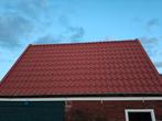 Metalen dakplaten circa 6m x 3,7m per zijde, Overige kleuren, Zo goed als nieuw, 15 m² of meer, Metaal