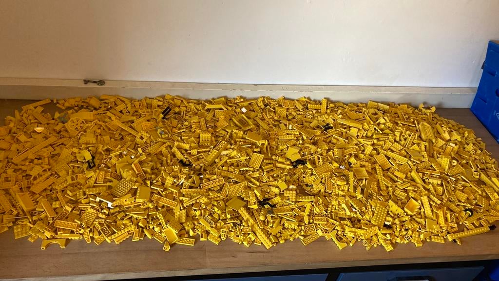 Lego gele onderdelen 5,9 kilo, Kinderen en Baby's, Speelgoed | Duplo en Lego, Ophalen of Verzenden