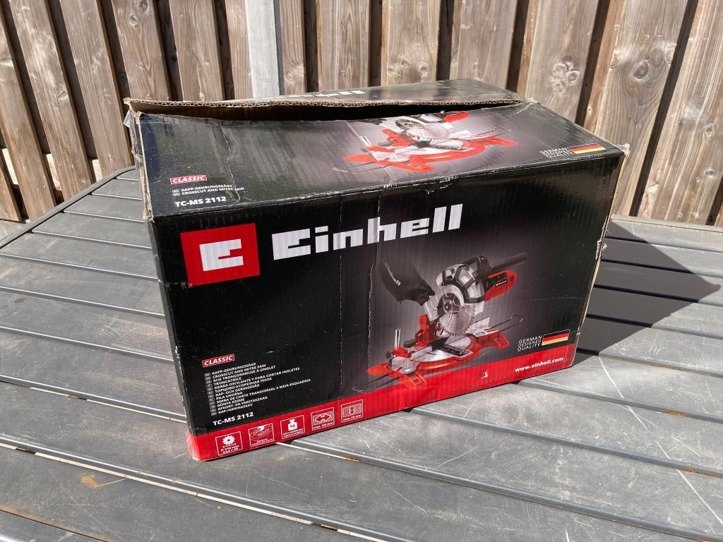 Einhell Afkortzaag, Doe-het-zelf en Verbouw, Einhell, Ophalen of Verzenden, Zo goed als nieuw, Afkortzaag