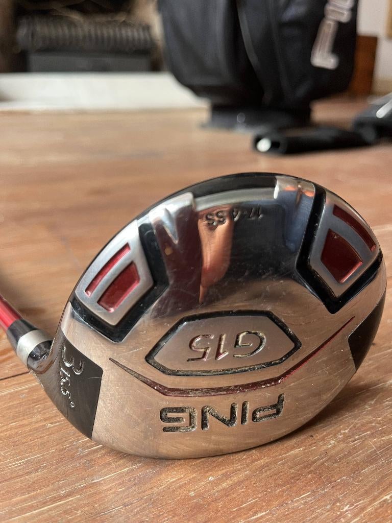 Ping G15 3-hout 15.5 | TFC 149 Regular grafiet | incl. hoes, Sport en Fitness, Golf, Ophalen, Zo goed als nieuw, Club, Ping