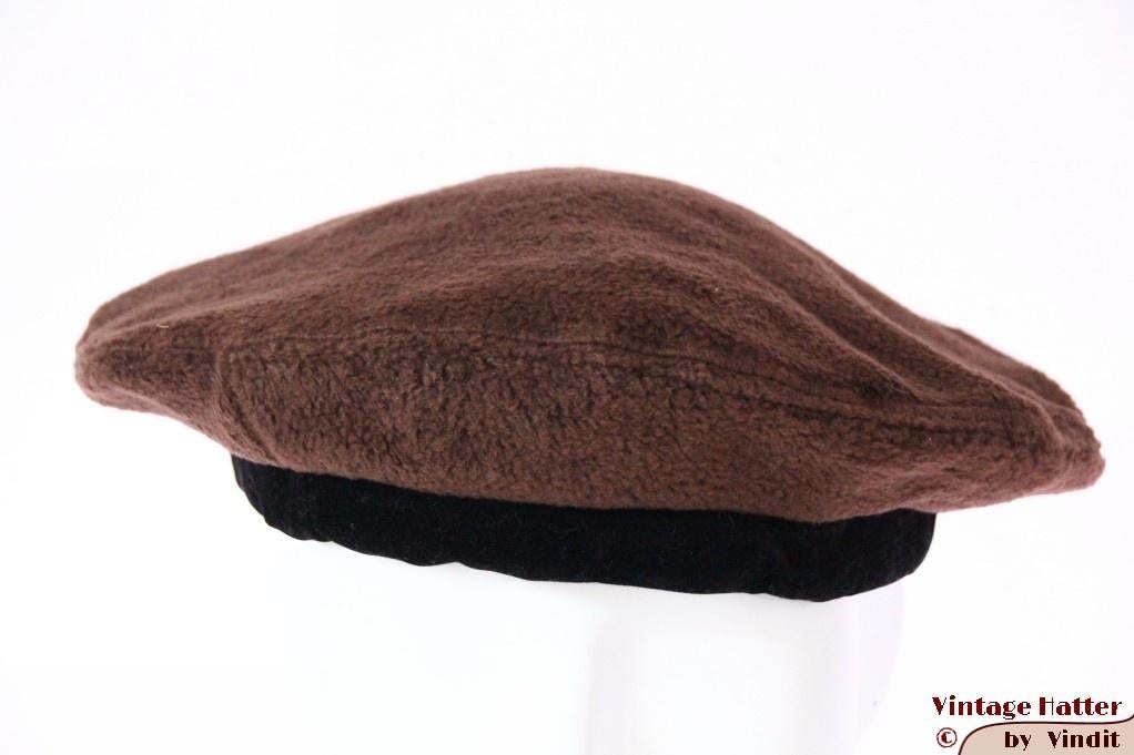 Winter alpino baret Fushi bruin fleece met voering 57-60 new, Maat 38/40 (M), Nieuw, Ophalen of Verzenden, Fushi