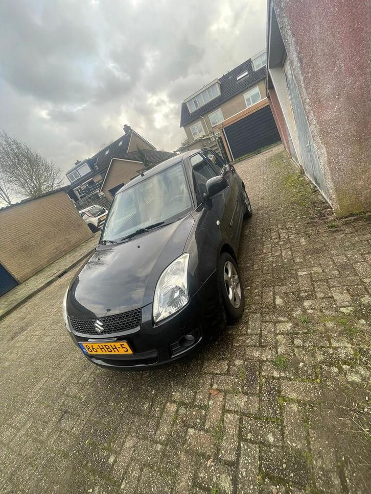 Suzuki Swift 1.3 5D 2008 Zwart, Auto's, Suzuki, Particulier, Swift, Benzine, C, Hatchback, Handgeschakeld, Origineel Nederlands