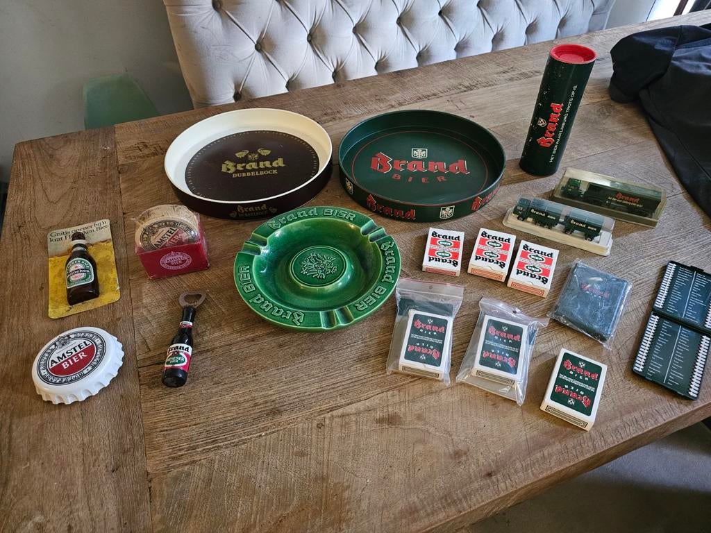 Bier verzameling Brand, Amstel en Heineken, Ophalen of Verzenden, Amstel