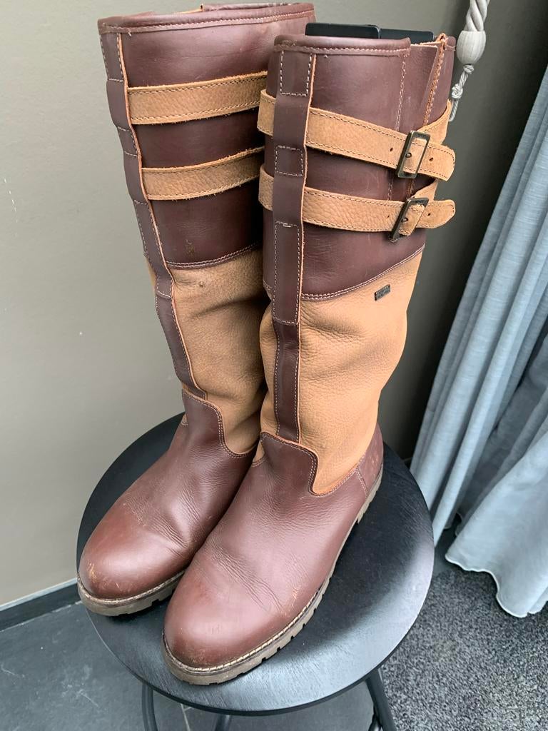 Bruine laarzen. Human Nature., Kleding | Dames, Schoenen, Hoge laarzen, Bruin, Ophalen of Verzenden, Gedragen