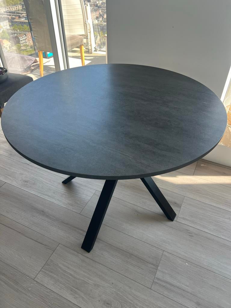 IKEA Mariedamm ronde tafel grijs, Huis en Inrichting, Ophalen, Overige materialen, Rond, 50 tot 100 cm
