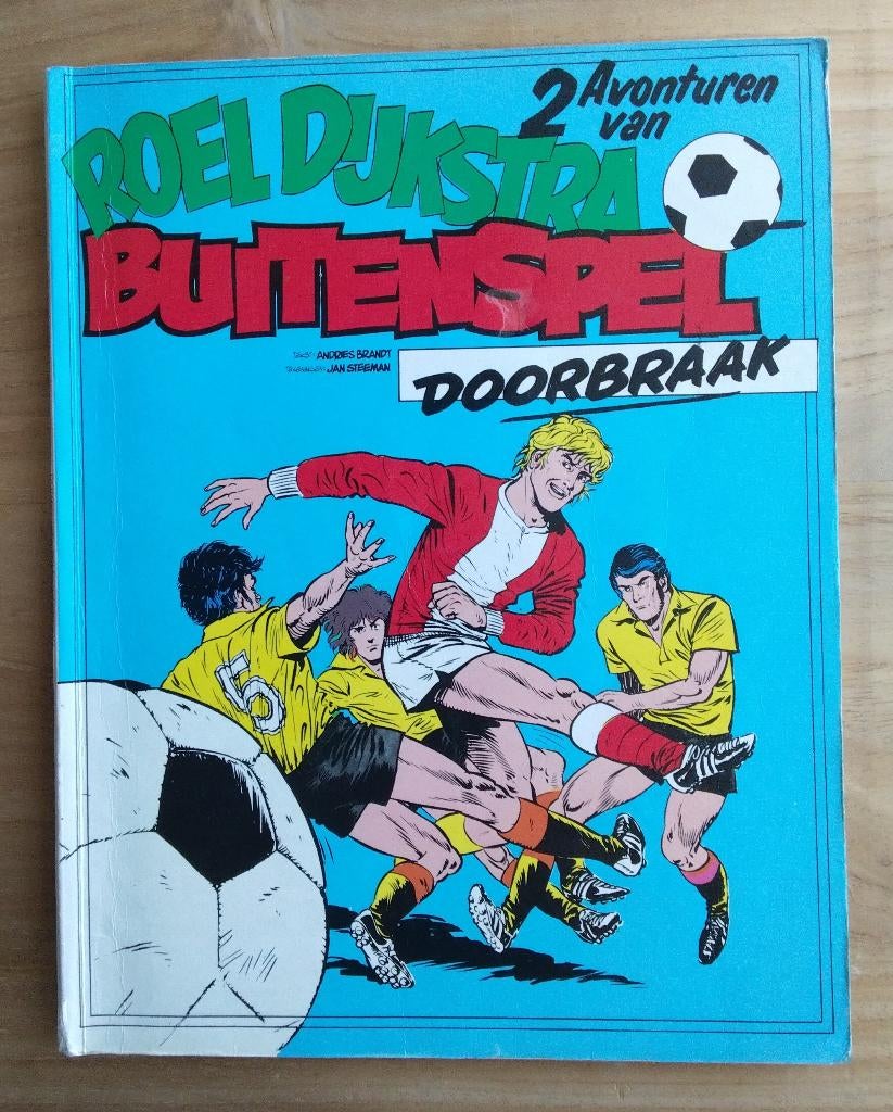 Roel Dijkstra -1- Buitenspel / Doorbraak, Eén stripboek, Ophalen, Gelezen