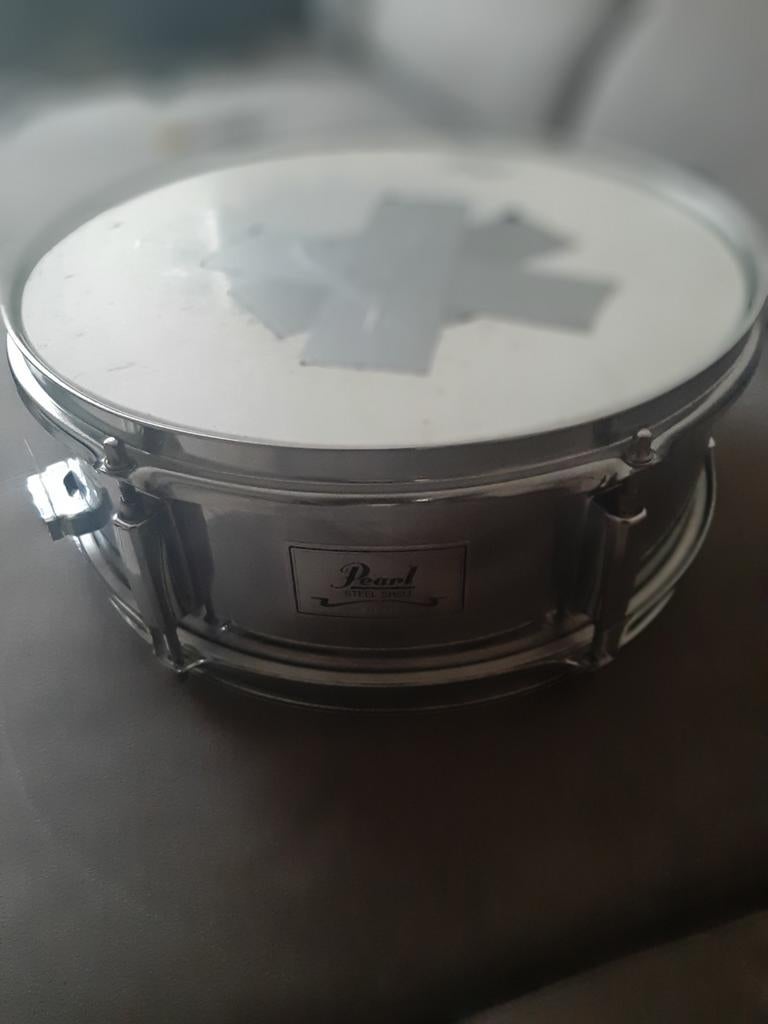 Pearl steel snare, Muziek en Instrumenten, Ophalen, Gebruikt, Drums of Percussie