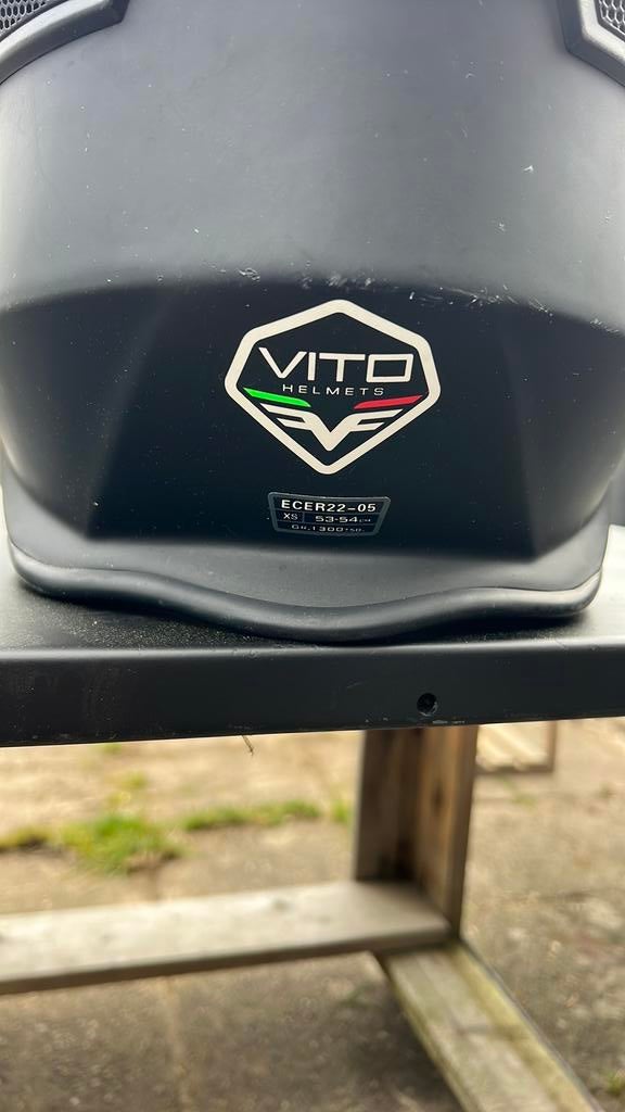 VITO Helmets, Fietsen en Brommers, Brommerhelmen, Ophalen, Zo goed als nieuw, Extra small of kleiner