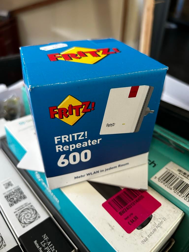 FRITZ! Repeater 600, Computers en Software, Routers en Modems, Ophalen of Verzenden, Gebruikt, Router