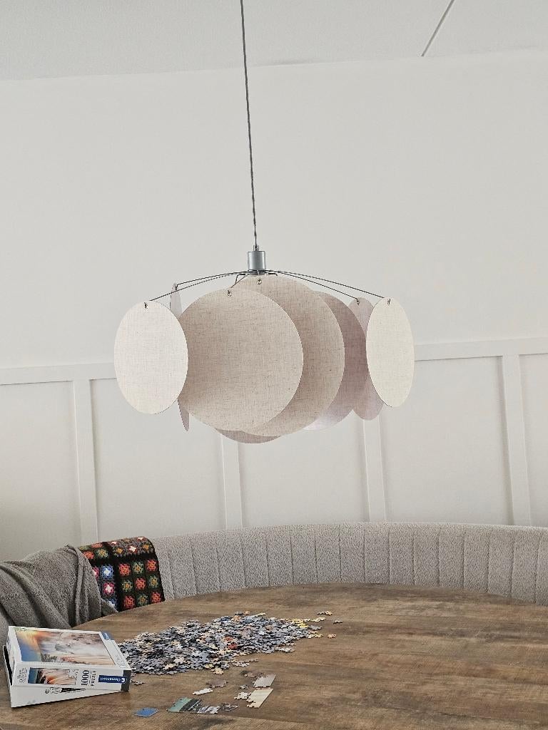 Plafond lamp, Huis en Inrichting, Lampen | Plafondlampen, Ophalen, Zo goed als nieuw, Metaal, Japandi