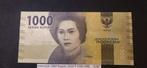 Indonesië 1000 Rupiah 2016 P164a UNC, Ophalen of Verzenden