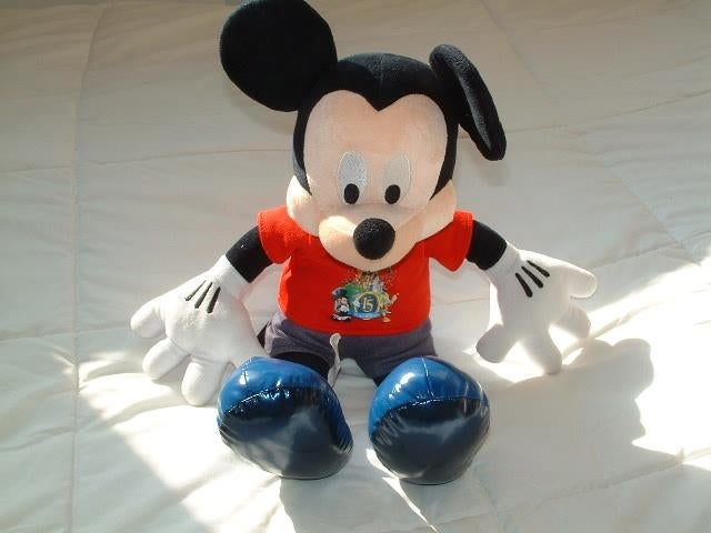 DISNEYLAND RESORT PARIS MUIS MICKEY MOUSE VELOURS, Ophalen of Verzenden, Nieuw, Overige typen