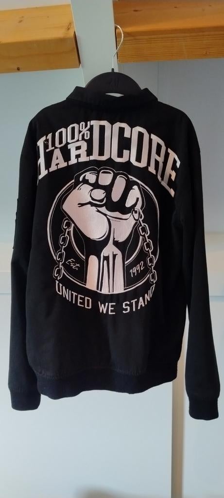 100% Hardcore jas maat L, Ophalen of Verzenden, Zo goed als nieuw, Maat 38/40 (M)