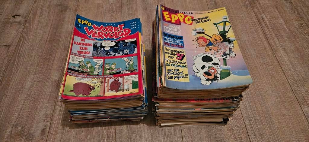 Eppo en Eppo Wordt Vervolgd van 1981 tot 1988, Boeken, Stripboeken, Ophalen