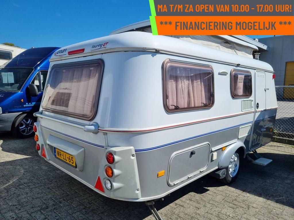 ERIBA TROLL 550 GT MOVER + DWARSBED + HEFDAK + VOORTENT, Caravans en Kamperen, Bedrijf, 5 tot 6 meter, Eriba, Mover