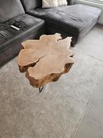 Salontafel van boomstam, Huis en Inrichting, Tafels | Salontafels, Ophalen, 100 tot 150 cm, 50 tot 100 cm, Zo goed als nieuw