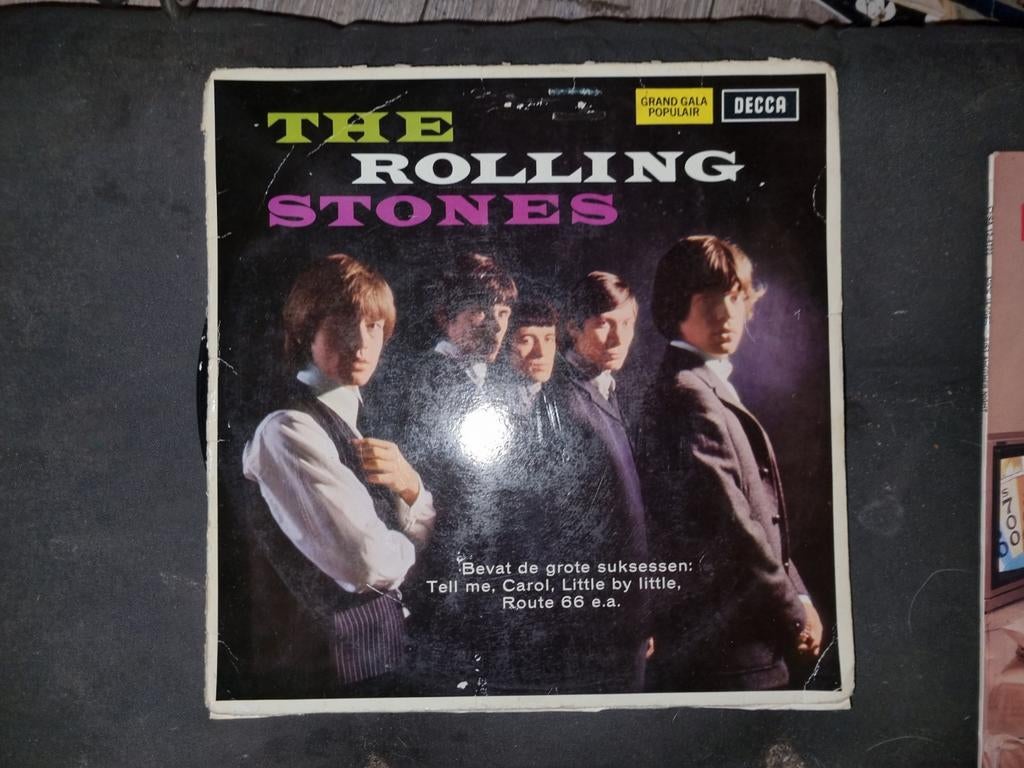 The Rolling Stones - Grand Gala Populair EP (DECCA), Gebruikt, 7 inch, Ophalen of Verzenden, Poprock