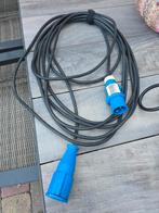 CEE kabel 10m met CEE naar Schuko en Schuko naar CEE, Ophalen of Verzenden, Gebruikt