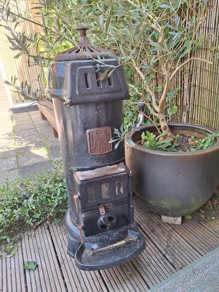 Potkachel Etna  zwart, Ophalen of Verzenden