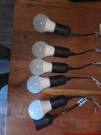 Verhuisfittingen met LED lampen - 1x gebruikt, Led-lamp, Minder dan 30 watt, Zo goed als nieuw, E27 (groot)