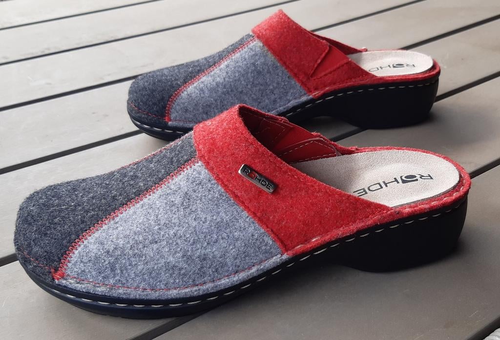 Rohde pantoffels maat 40 - nieuw, Ophalen of Verzenden, Pantoffels of Sloffen, Rohde, Nieuw
