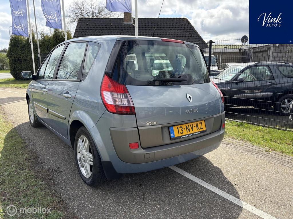 Renault Scenic 1.6-16V Dynamique Comfort | Distributieriem v, Voorwielaandrijving, Gebruikt, 4 cilinders, Blauw