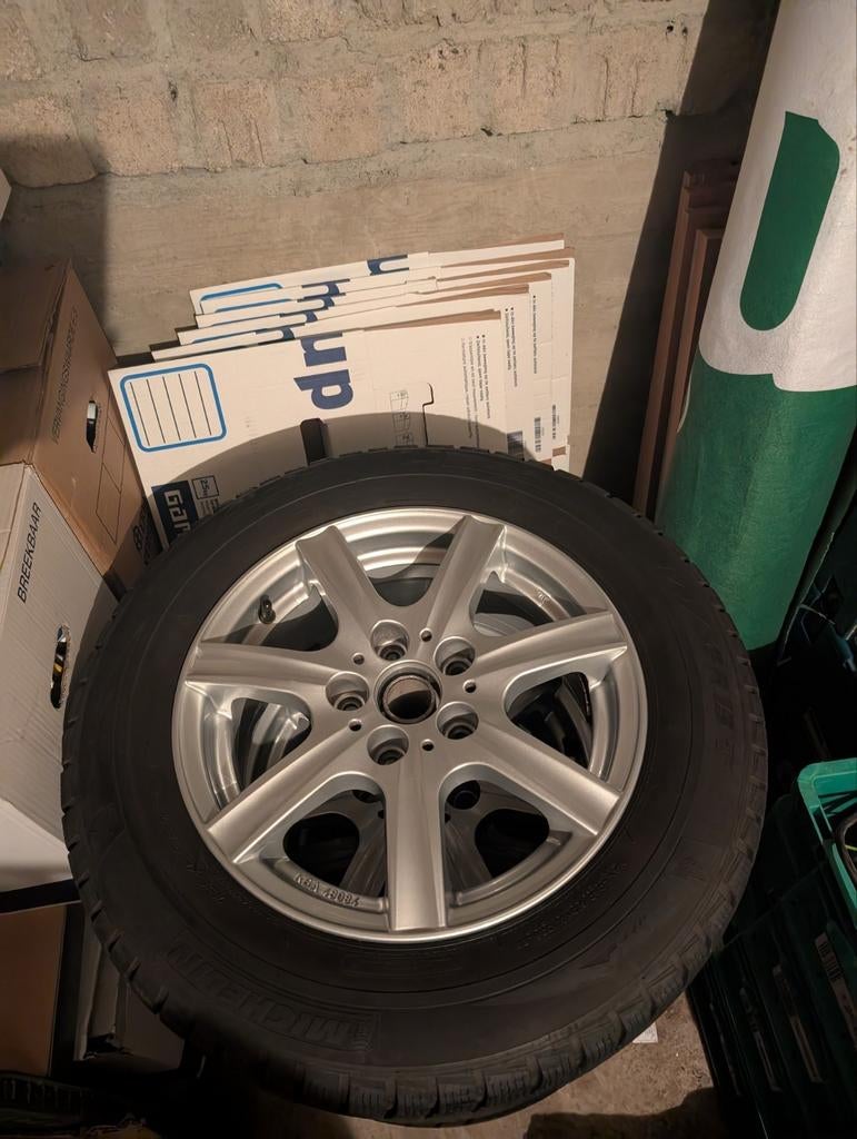 Velgen Golf 6 met Michelin winterbanden - Goede staat, Ophalen of Verzenden, Gebruikt