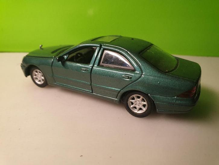 Cararama - Mercedes S500 W220 [groen] 1/43, Hobby en Vrije tijd, Modelauto's | 1:43, Gebruikt, Auto, Overige merken, Ophalen of Verzenden