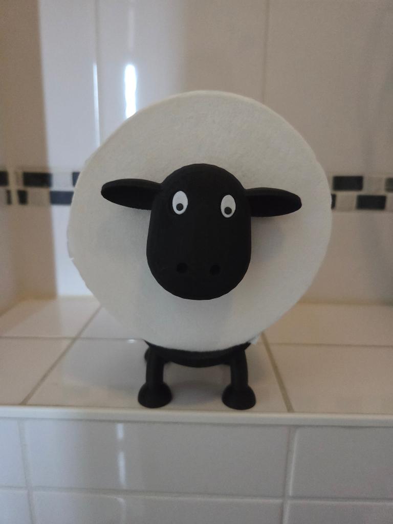 toiletrol wc rol houder, Ophalen of Verzenden, Nieuw, Zwart, Overige typen