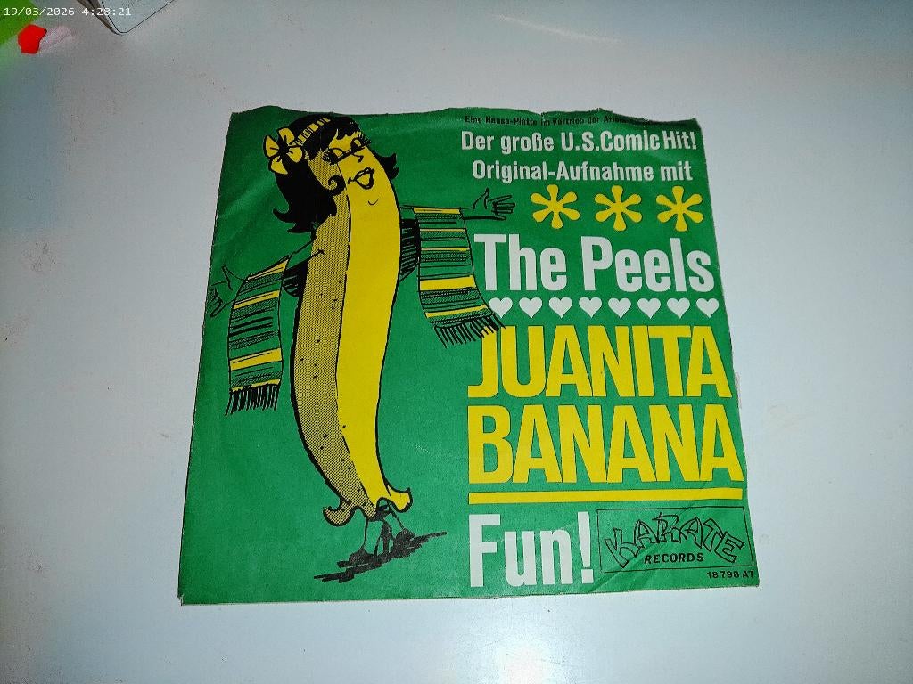 The Peels - Juanita Banana / fun, Cd's en Dvd's, Vinyl Singles, Gebruikt, Single, Pop, 7 inch, Ophalen of Verzenden
