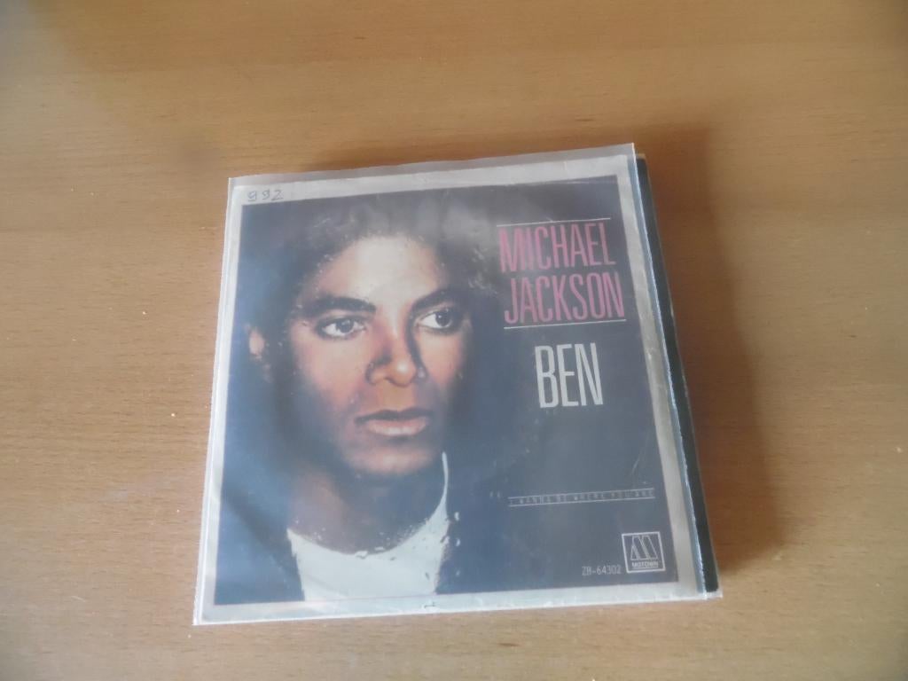 michael jackson. ben., Cd's en Dvd's, Vinyl Singles, Gebruikt, Single, Overige genres, 7 inch, Ophalen