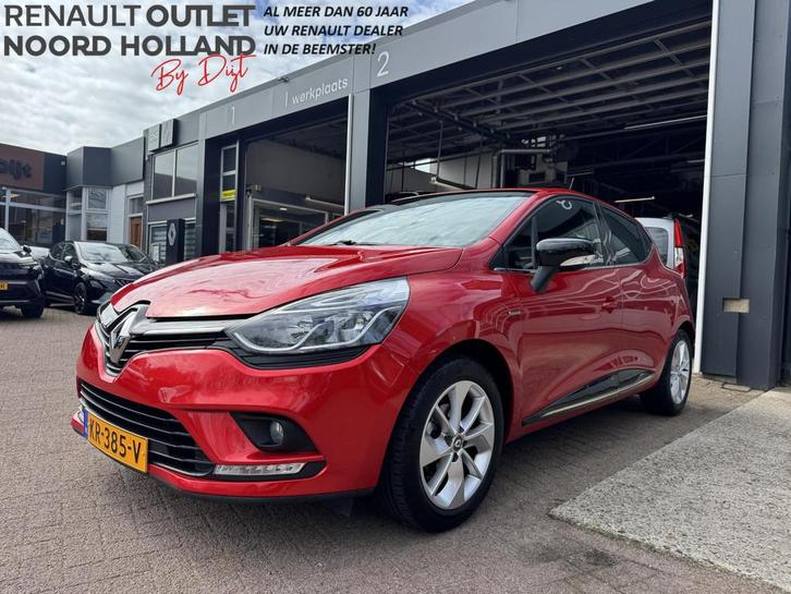 Renault Clio 0.9 TCe 90pk Limited 34.717km!, Auto's, Renault, Bedrijf, Te koop, Clio, ABS, Airbags, Airconditioning, Alarm, Bluetooth