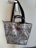 Zilverkleurige tas met slangenprint All Time Favourites, Ophalen of Verzenden, Zo goed als nieuw, Overige kleuren, Shopper