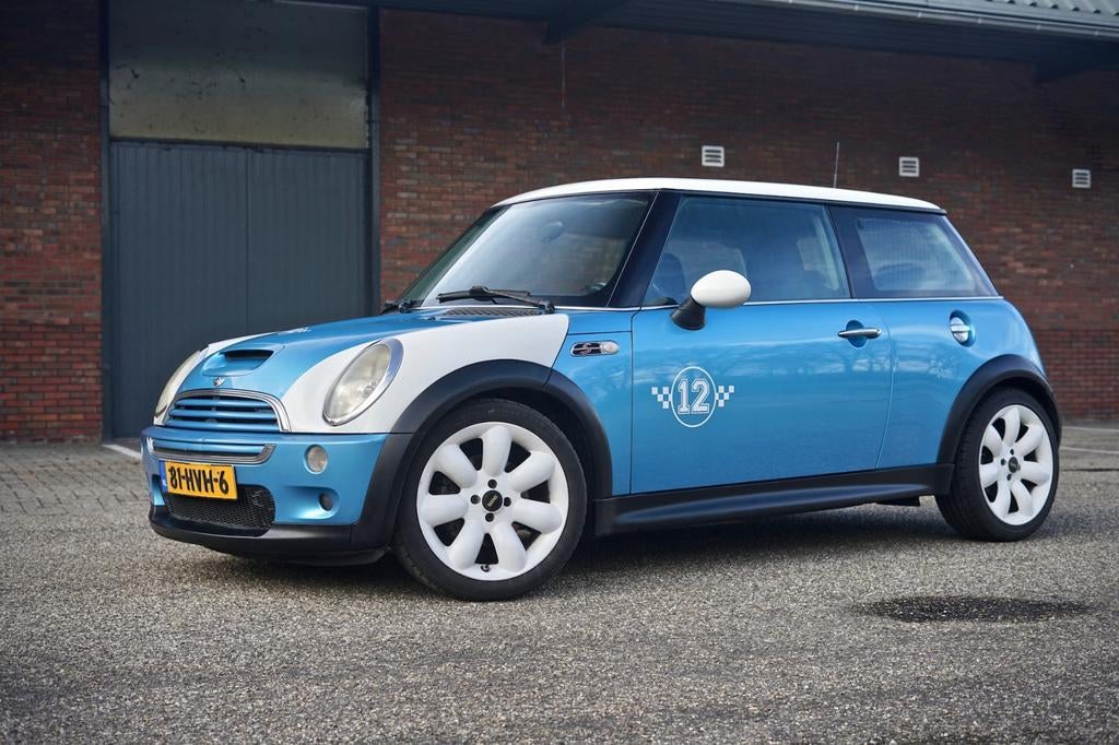 Mini Cooper S | apk 02-2027, Auto's, Mini, Particulier, Cooper S, Benzine, Hatchback, Handgeschakeld, Geïmporteerd, Blauw, Grijs