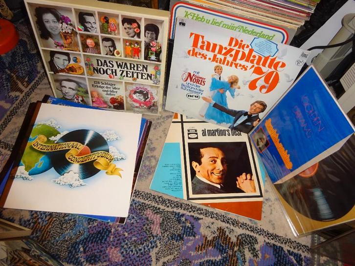 Bak vol met LP,s, Muziek en Instrumenten, Overige Muziek en Instrumenten, Gebruikt, Ophalen