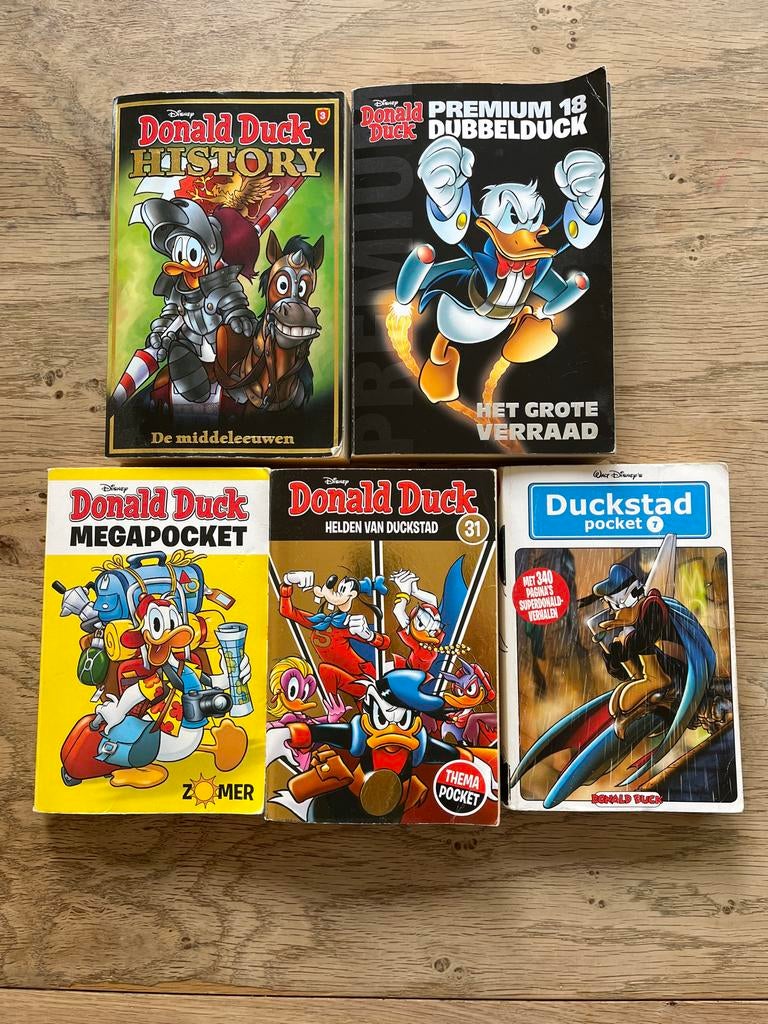 Donald Duck pockets, Boeken, Stripboeken, Gelezen, Meerdere stripboeken, Ophalen of Verzenden