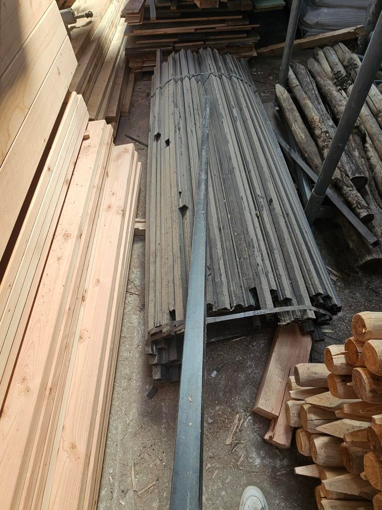 Composiet regels, Tuin en Terras, Palen, Balken en Planken, Ophalen of Verzenden, Nieuw, Minder dan 180 cm, Palen