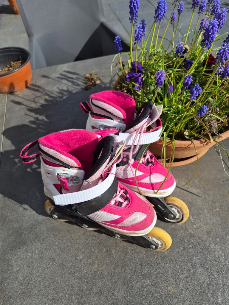 Roze skeelers Crivit maat 29-33, Sport en Fitness, Skeelers, Overige merken, Kinderen, Ophalen of Verzenden, Inline skates 4 wielen