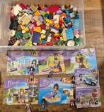 Doosje met setten bouwstenen & 8 boekjes, Ophalen of Verzenden, Gebruikt, Overige merken
