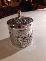 Verzilverd theebusje DE, Ophalen of Verzenden