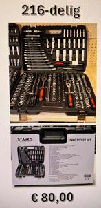 Uitgebreide Doppenset Gereedschap - 216, 172, 108-delig, Ophalen, Nieuw