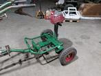 Sulky achter tuinfrees, Ophalen, Zo goed als nieuw