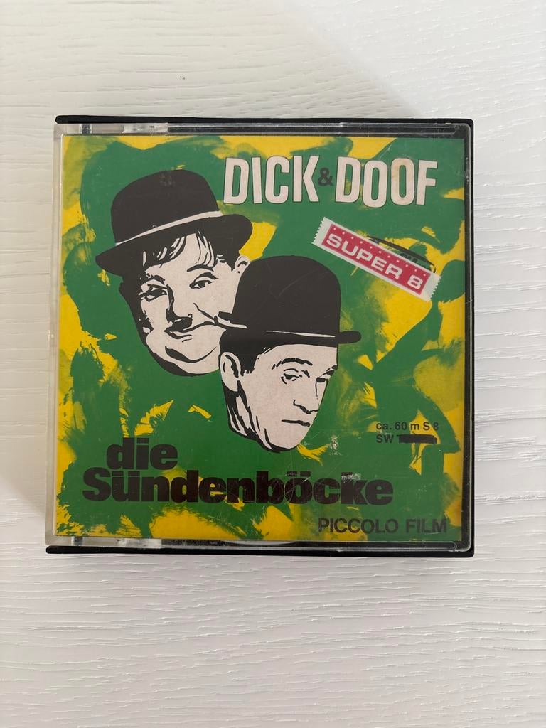 Laurel & Hardy  8mm film - Die Sündenböcke (Piccolo Fil, Ophalen of Verzenden, 8mm film