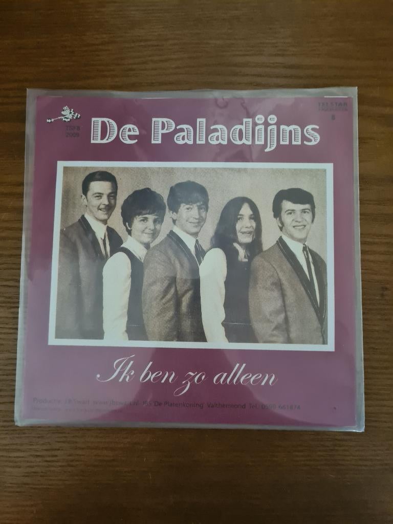 De Paladijns, Ophalen of Verzenden, Zo goed als nieuw, 7 inch, Levenslied of Smartlap