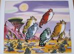 Kliban katten - springende katten - nieuw, Verzenden, 1980 tot heden, Ongelopen, Overige thema's